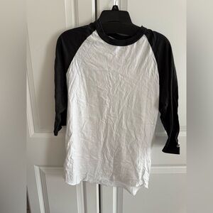 Adidas Men’s 3/4 Sleeve Raglan Baseball Tee sz small